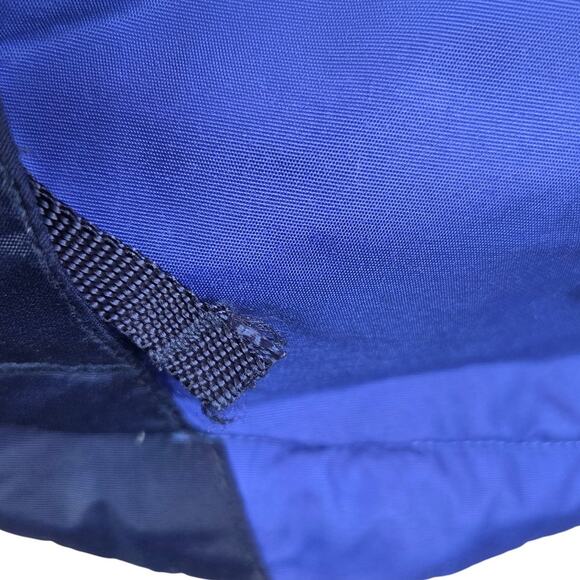 Vintage 90's Columbia Sportswear Blue Fleece Lined Hooded Jacket Women’s Large - Picture 3 of 12